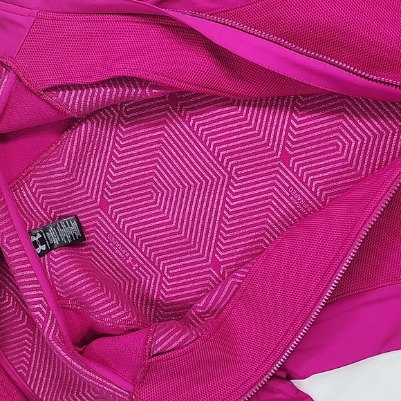 UNDER ARMOUR MAGENTA LIGHT JACKET SIZE XS - Picture 4 of 7